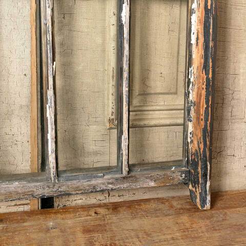 #51832 29x39 Antique Arched Top Wood Window image 8