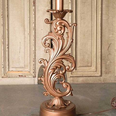 #51852 Vintage Mid Century Modern End Table Lamp image 2