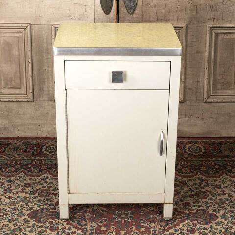 #51859 Vintage SIMMONS Furniture Metal Cabinet image 2