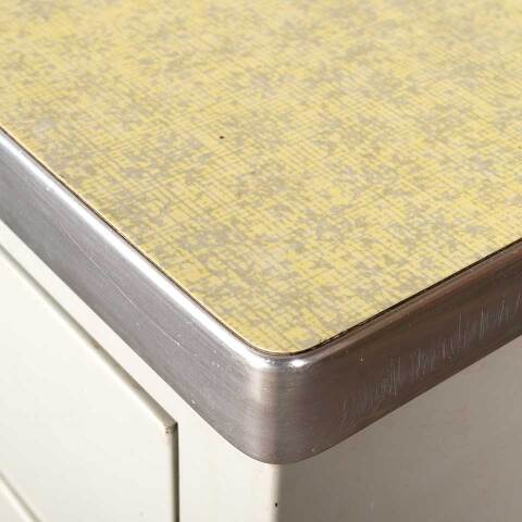 #51859 Vintage SIMMONS Furniture Metal Cabinet image 5