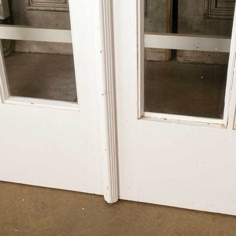 #51893 48x79 Salvaged Antique 8 Lite French Doors image 4