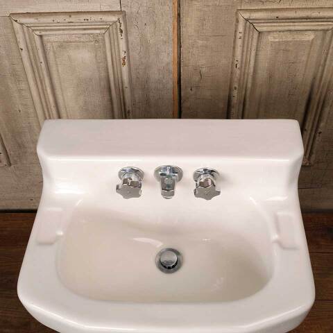 #51985 20x15 Antique Porcelain Bathroom Sink image 6