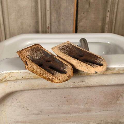 #51989 21x19 Antique Porcelain Bathroom Sink image 8