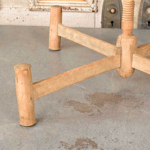 #52020 Primitive Wood Yarn Winder Wheel image 5