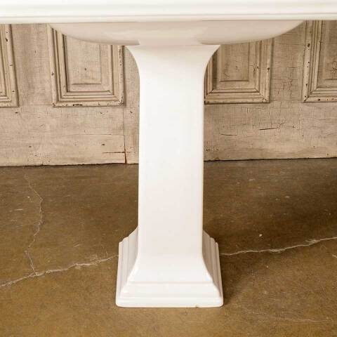 #52048 27x35 Salvaged Kohler Porcelain Pedestal Sink image 3