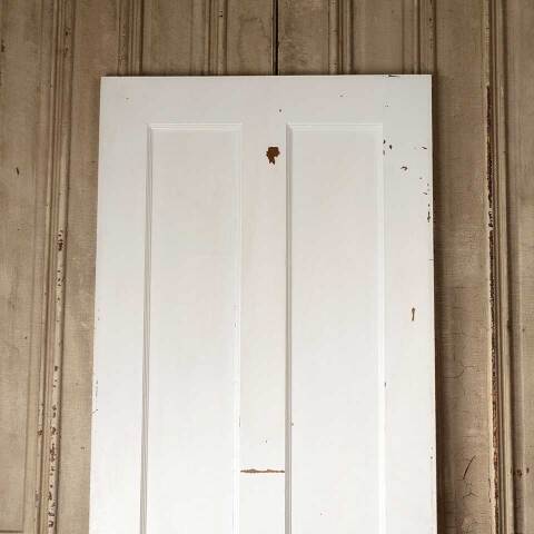#52064 30x79 Salvaged Antique 2 Panel Interior Door image 6