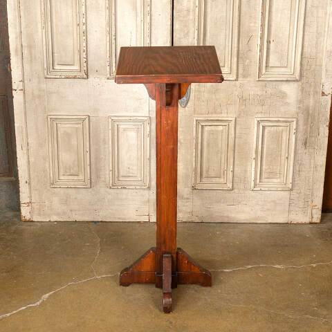 #52119 Antique Pine Wood Podium image 3