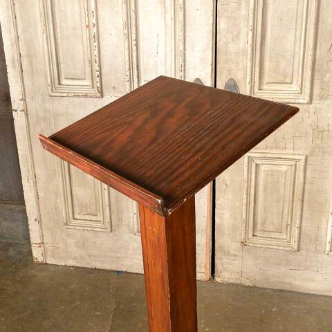 #52119 Antique Pine Wood Podium image 5