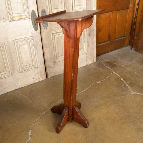 #52119 Antique Pine Wood Podium image 7