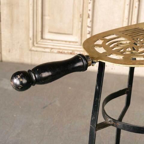 #52174 Antique Fireplace Trivet Stand image 3