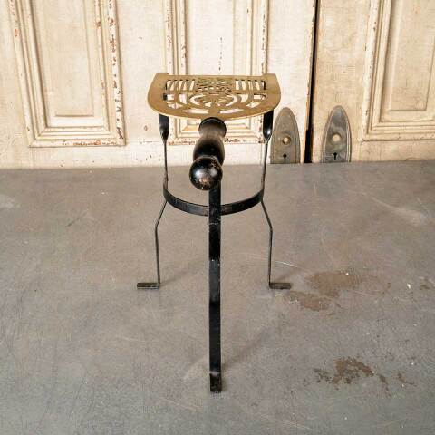 #52174 Antique Fireplace Trivet Stand image 4