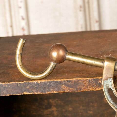 #52175 7" Ornate Antique Solid Brass Plant Hook image 6