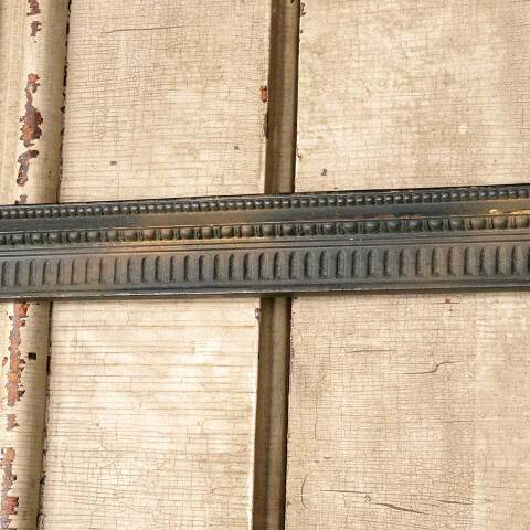 #52388 26x30 Antique Cast Brass Fireplace Surround image 4