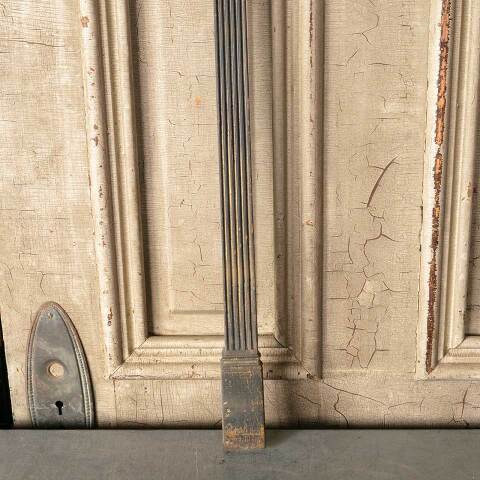 #52388 26x30 Antique Cast Brass Fireplace Surround image 6