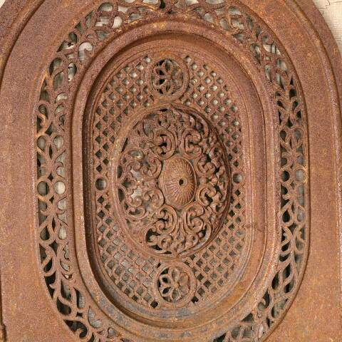 #52394 Arched Top Fireplace Summer Front Cover image 2