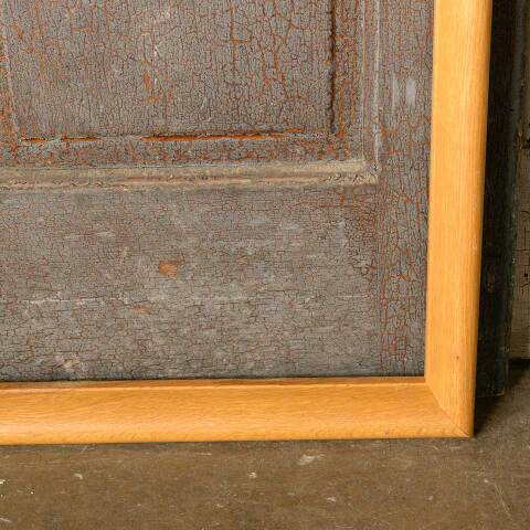 #52407 38x50 Salvaged Oak Wood Trim Frame image 3