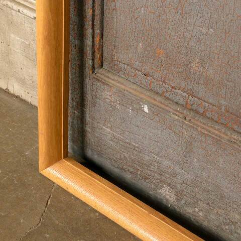 #52407 38x50 Salvaged Oak Wood Trim Frame image 5