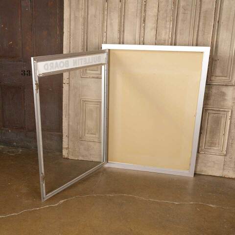 #52408 36x48 Metal Bulletin Board Wall Cabinet image 4