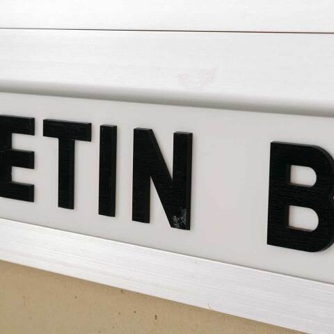 #52408 36x48 Metal Bulletin Board Wall Cabinet image 5