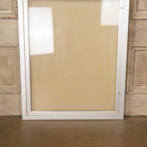 #52408 36x48 Metal Bulletin Board Wall Cabinet image 7