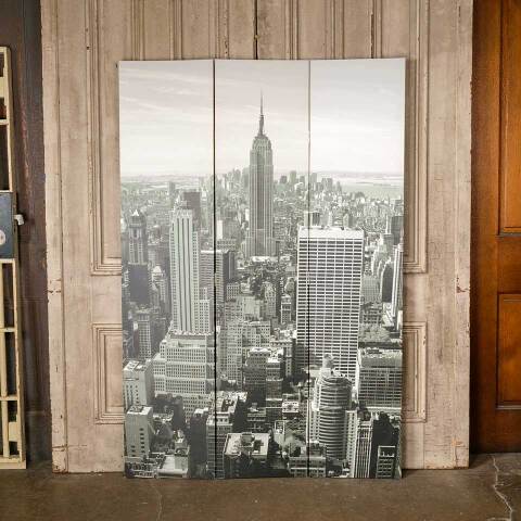 #52439 Canvas New York City Skyline Folding Screen image 2