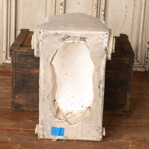 #52456 Cast Plaster Bearded King's Head Corbel image 7