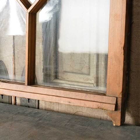 #52482 34x33 Salvaged Antique Divided Lite Window image 4
