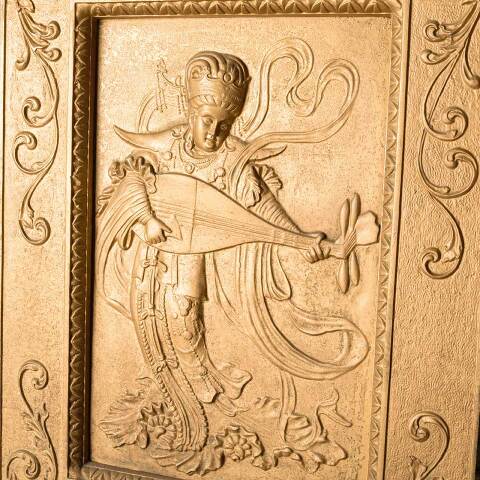 #52484 21x27 Antique Fireplace Summer Front Cover image 5