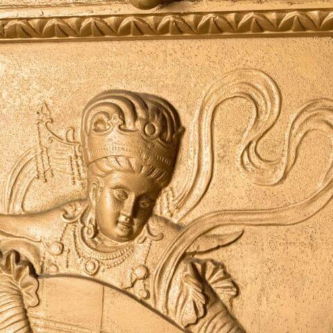 #52484 21x27 Antique Fireplace Summer Front Cover image 6