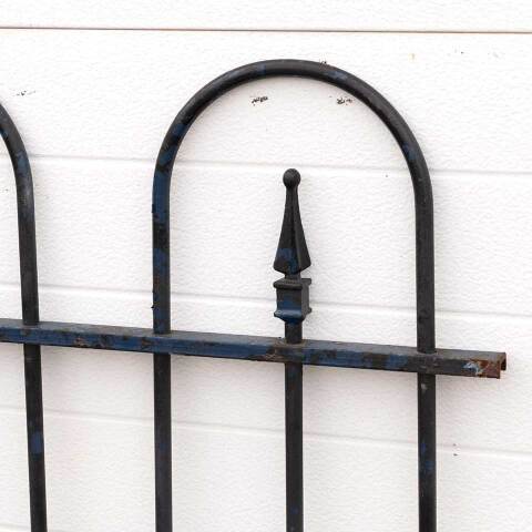 #52493 Salvaged Wrought Iron Garden Fencing image 7