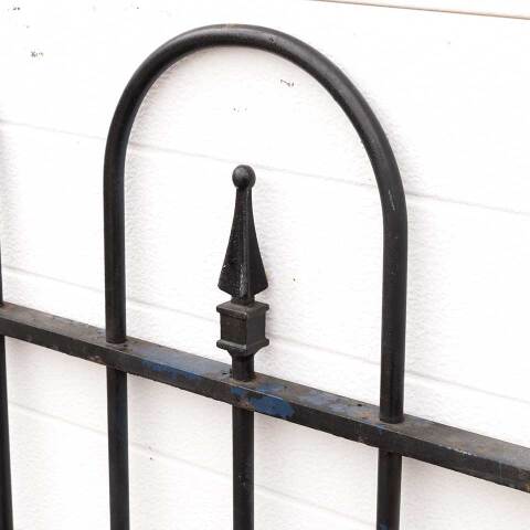 #52493 Salvaged Wrought Iron Garden Fencing image 3