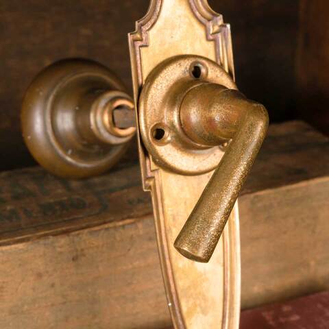 #52515 Antique Doorknob & Lever Hardware Set image 6