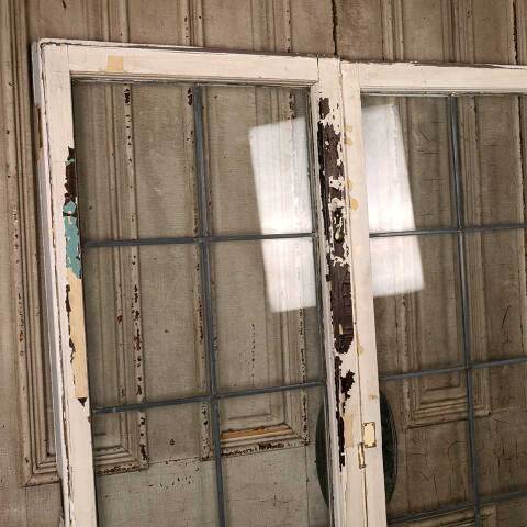 #52522 50x67 Leaded Glass Casement Windows image 2