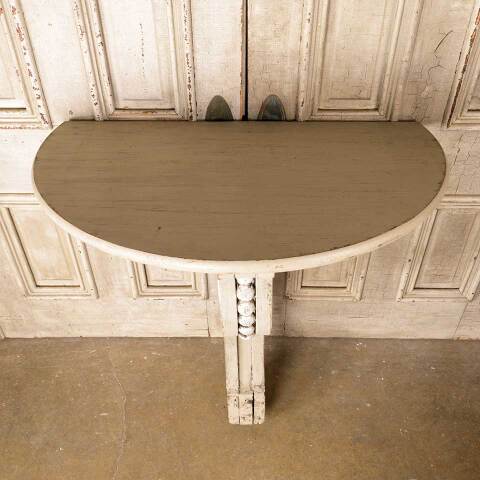 #52576 Repurposed Wood Corbel Bracket Table image 4