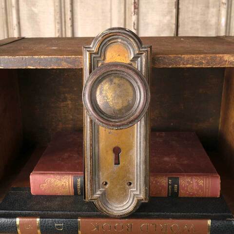 #52600 Antique Arts & Crafts Door Hardware Set image 2