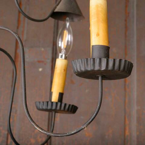 #52633 Salvaged Farmhouse Chandelier Light Fixture image 8