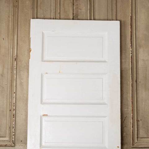 #52654 30x76 Salvaged 5 Panel Interior Wood Door image 2