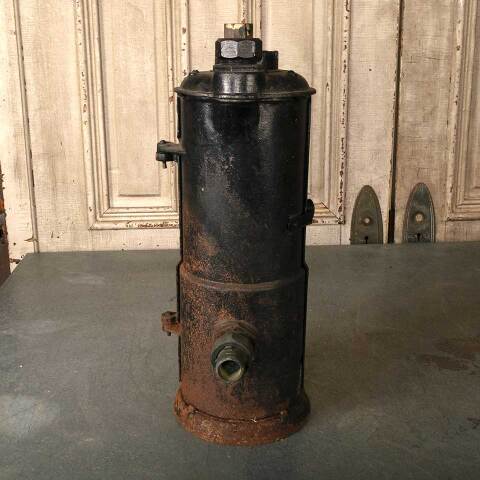 #52669 Antique Cast Iron Tankless Water Heater image 4