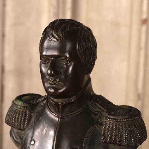 #52711 Antique Bronze Napoleon Bust image 2