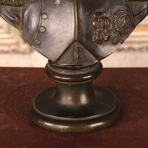 #52711 Antique Bronze Napoleon Bust image 3