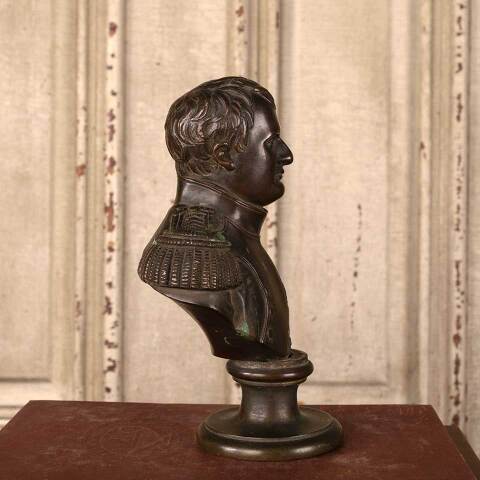 #52711 Antique Bronze Napoleon Bust image 5