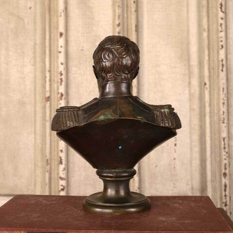 #52711 Antique Bronze Napoleon Bust image 6