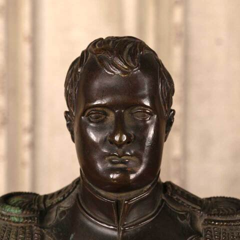 #52711 Antique Bronze Napoleon Bust image 7