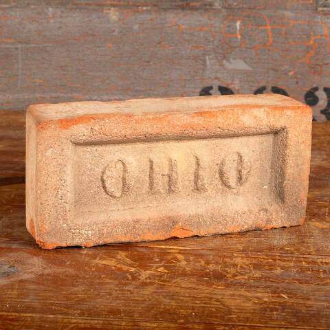 #52765 Salvaged Vintage OHIO Pattern Paver Brick image 2