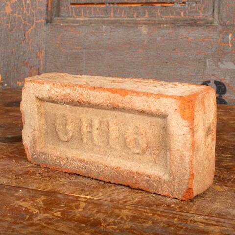 #52765 Salvaged Vintage OHIO Pattern Paver Brick image 4