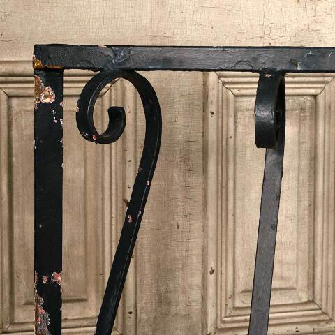 #52769 Salvaged Wrought Iron Juliet Balcony Railing image 5