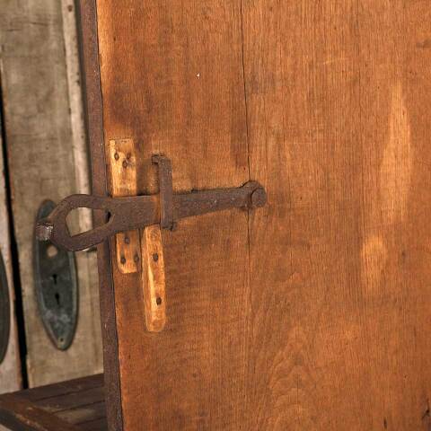 #52771 40x78 Antique Barn Wood Door w/ Hardware image 5