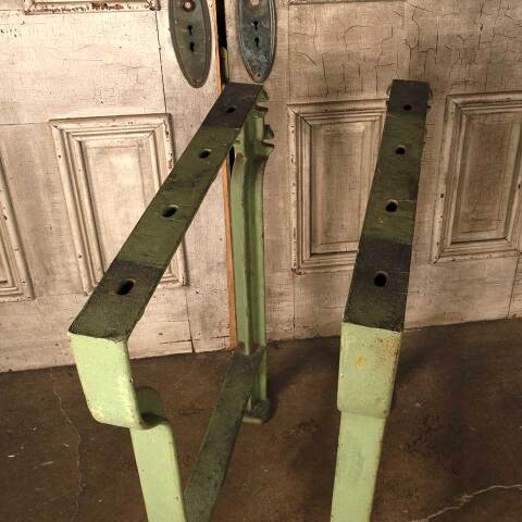#52772 Salvaged Industrial Cast Iron Table Legs image 2