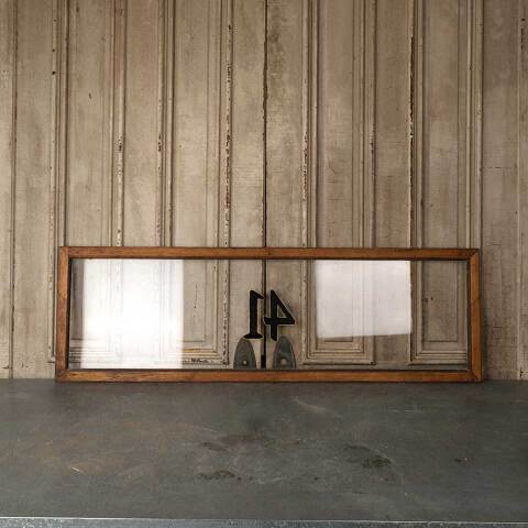 #52806 55x18 Vintage Wood Transom Storm Window image 6