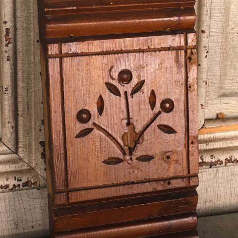 #52807 Antique Pine Interior Rosette Trim Block image 2